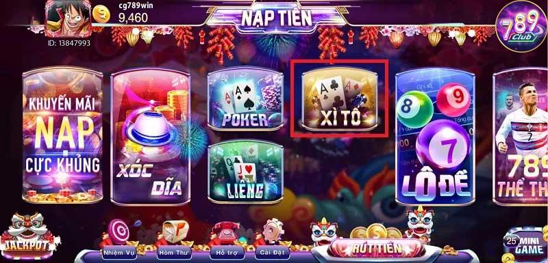 Những Tính Năng Chính Của 789Club